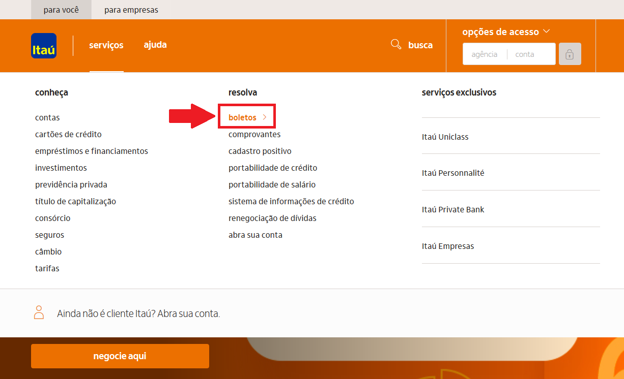 Como Atualizar Boleto Itaú Segunda Via de Contas